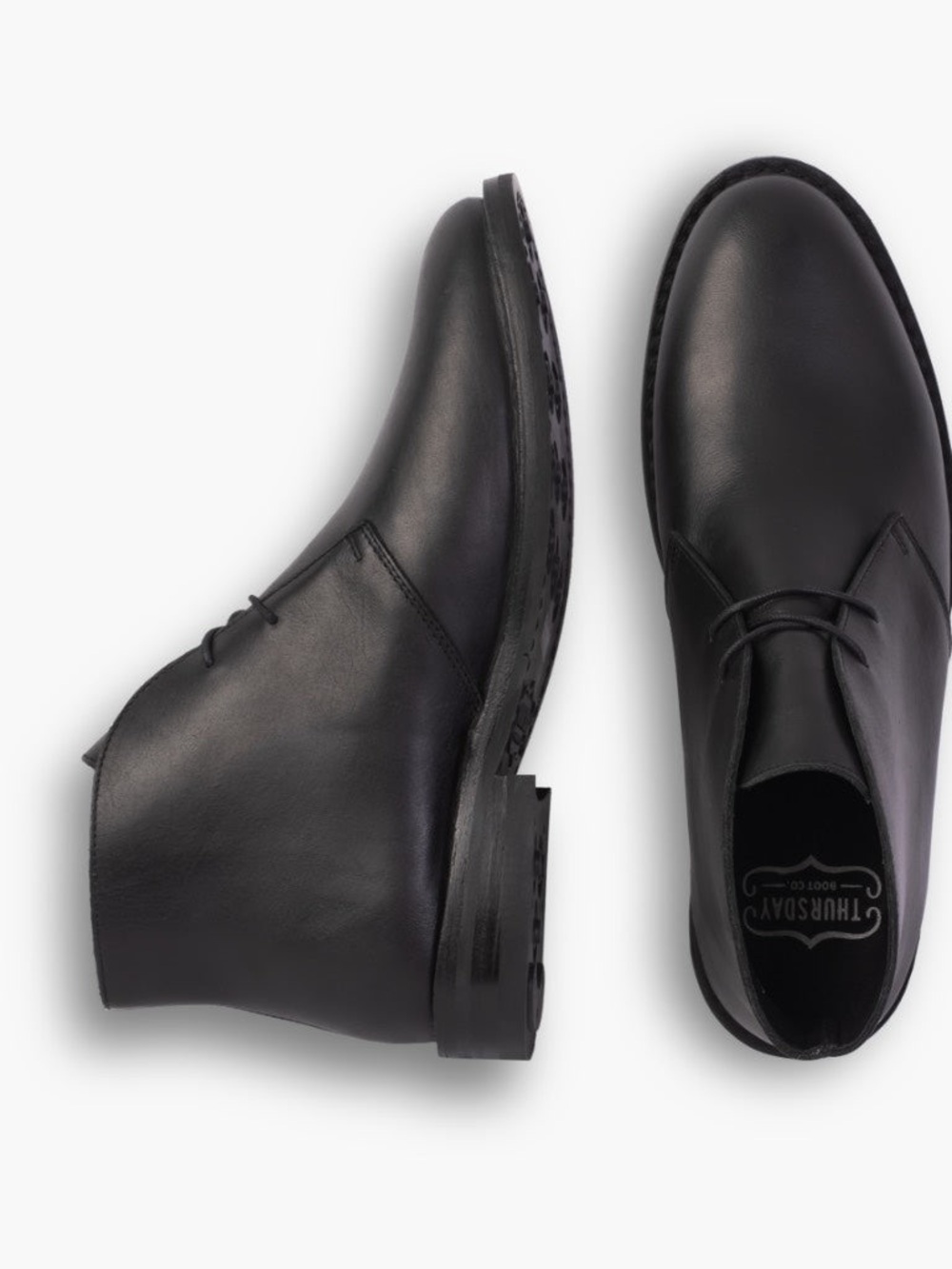Thursday Boot Company - Black Leather Chukka Boots - Size 11.5